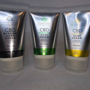Seven7h Sense CBD Healing Hand Cream-Variety Pack